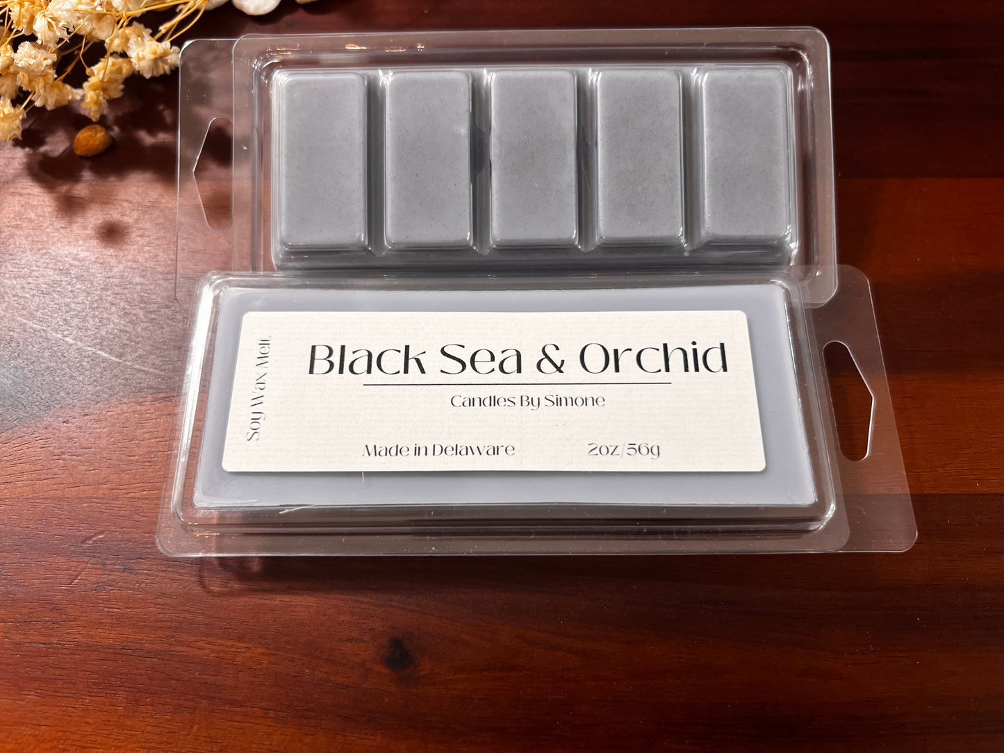 2oz Black Sea & Orchid Wax Melt