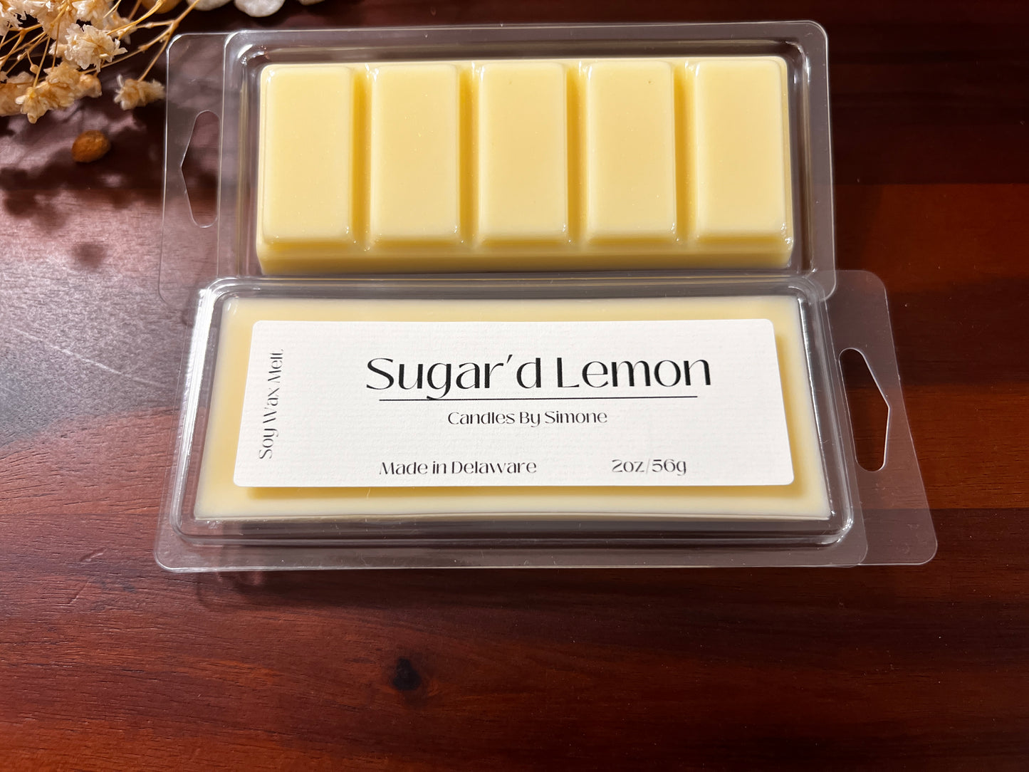 2oz Sugar’d Lemon Wax Melt